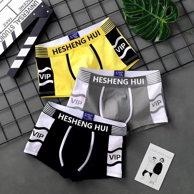 3 quần sịp nam boxer siêu mịn hàng quảng châu