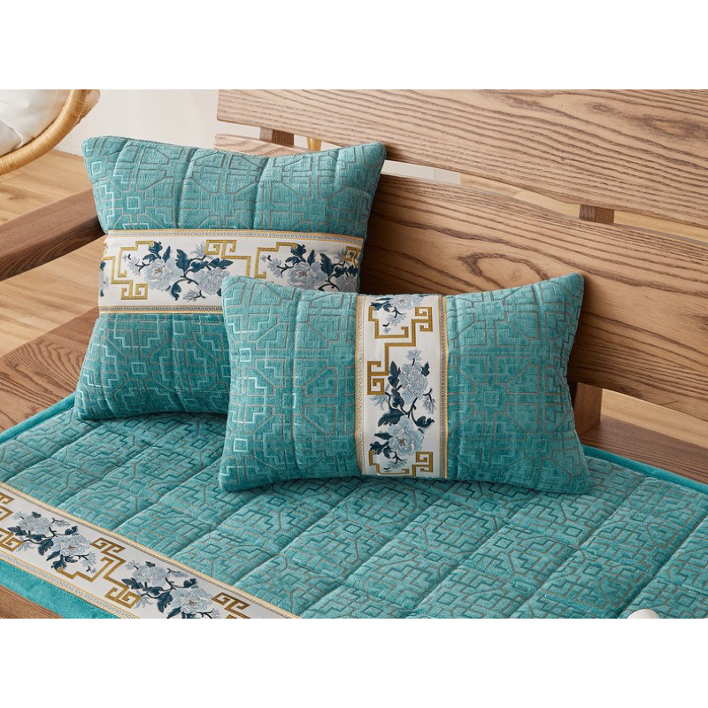 Đệm ghế gỗ chenille sang trọng # 1 size 50*50cm
