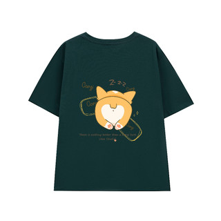 Áo thun Corgi dog 2 mặt