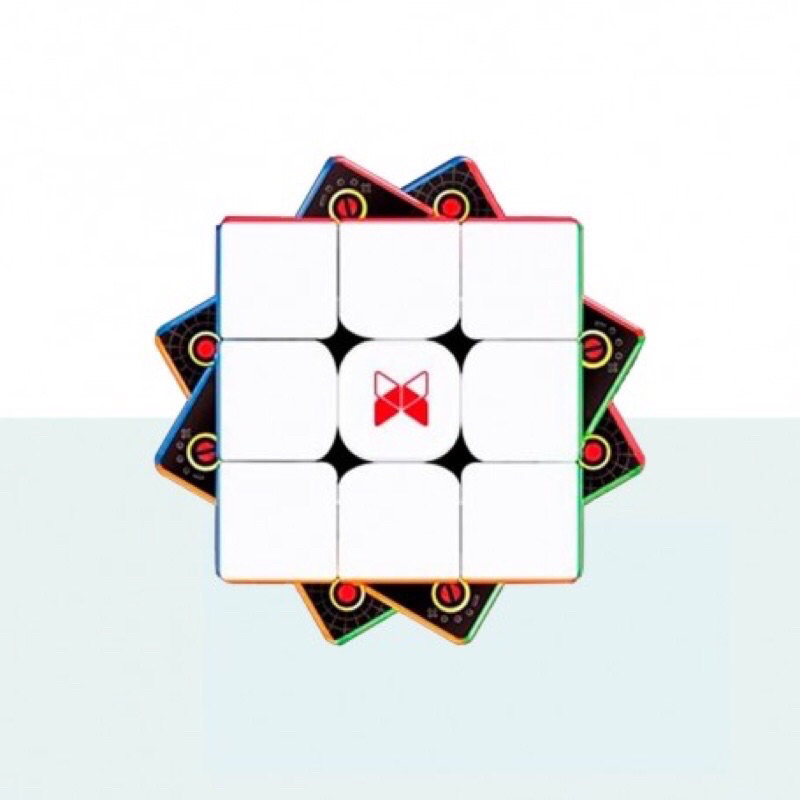 Rubik 3x3 MoYu Stickerless MelLong MFJS Rubik 3 Tầng Có LoGo Gan Cao Cấp