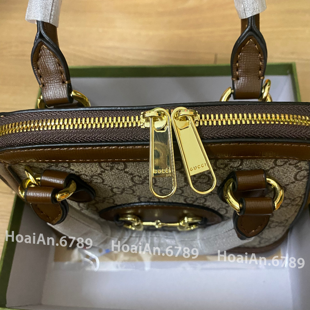 Túi GC Horsebit 1955 Mini Top Handle Bag - Super Fullbox - Túi Xách Nữ Quai Cầm