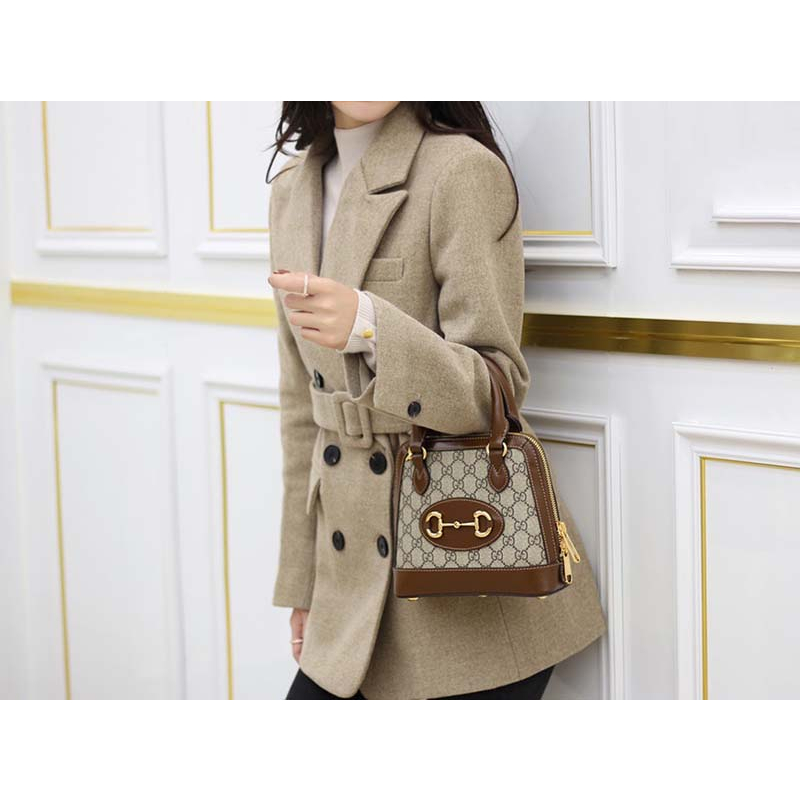 Túi GC Horsebit 1955 Mini Top Handle Bag - Super Fullbox - Túi Xách Nữ Quai Cầm