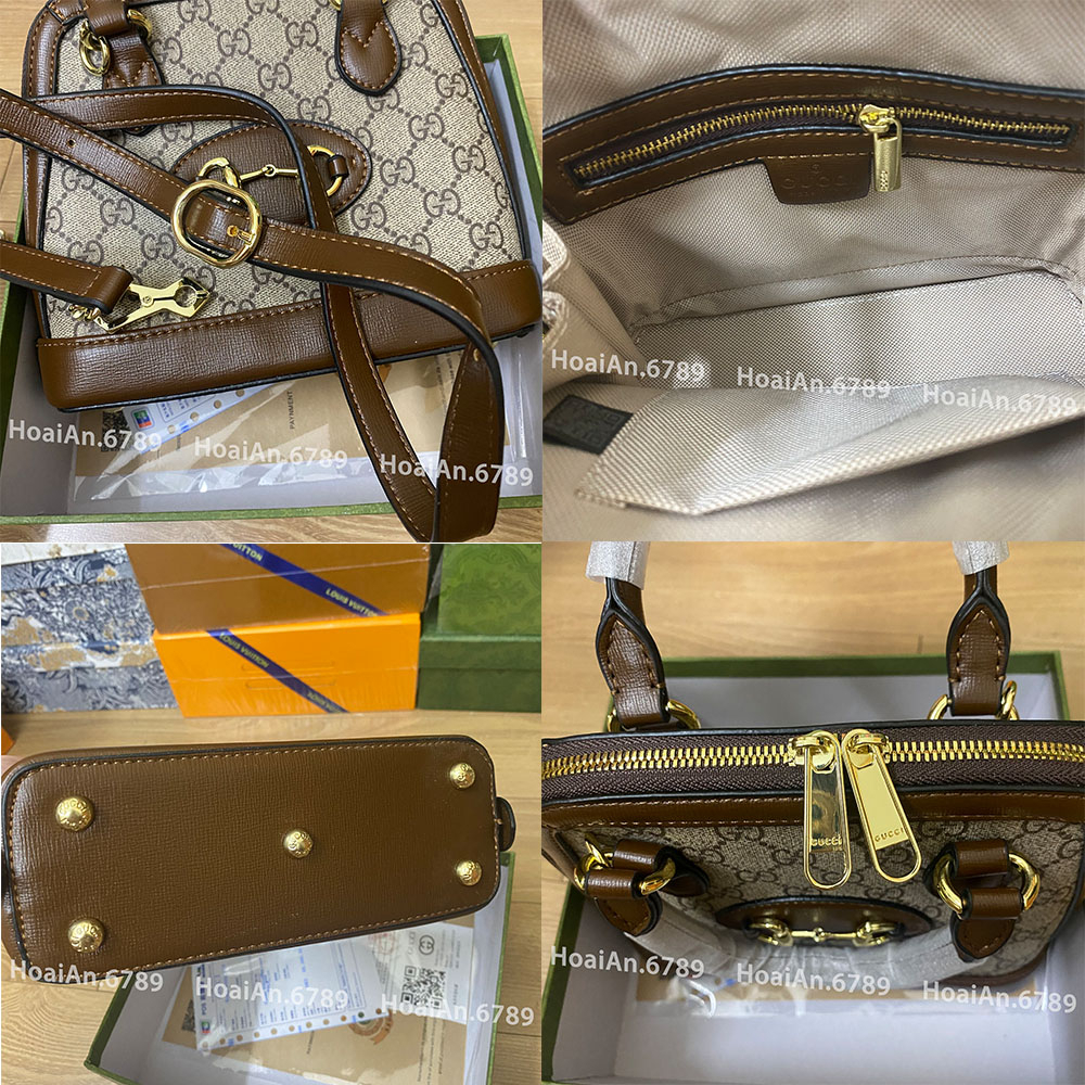 Túi GC Horsebit 1955 Mini Top Handle Bag - Super Fullbox - Túi Xách Nữ Quai Cầm
