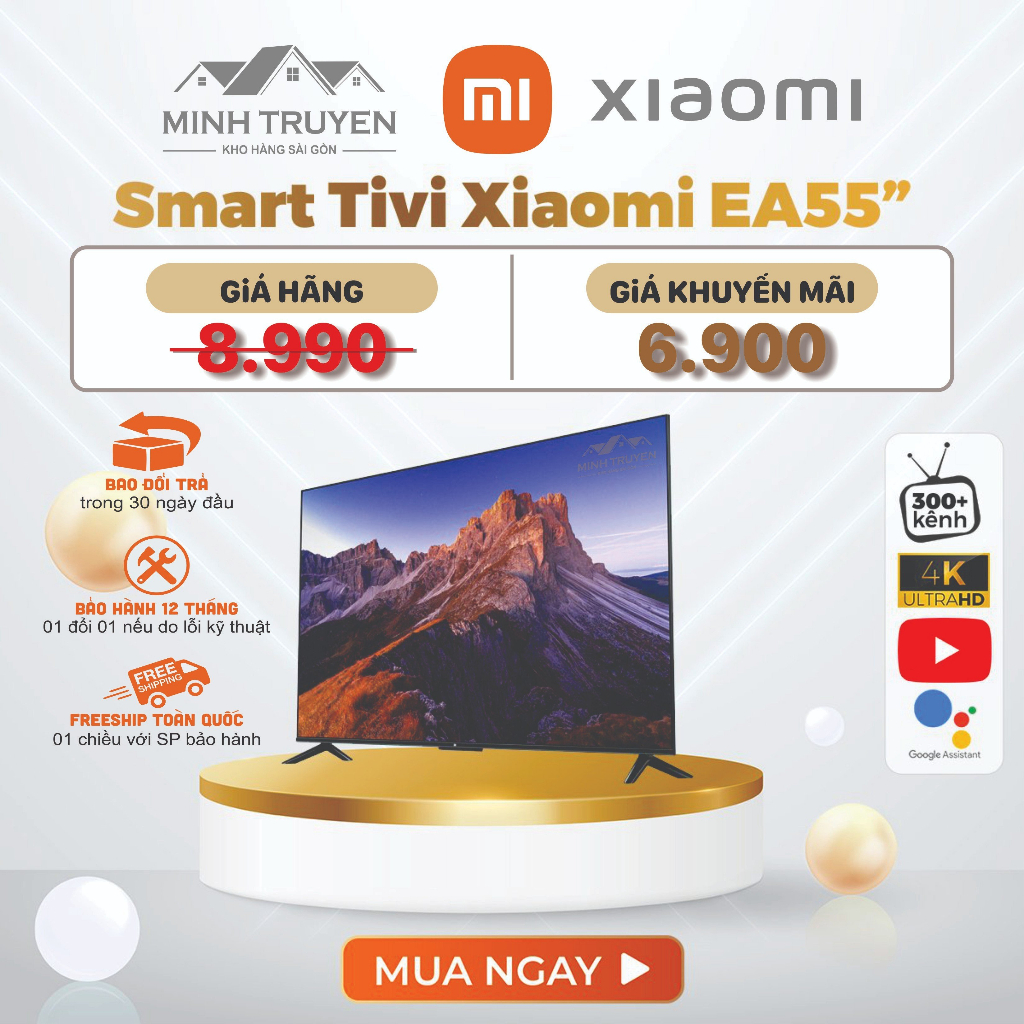 Smart Tivi Xiaomi 55 inch EA55 2022 Series