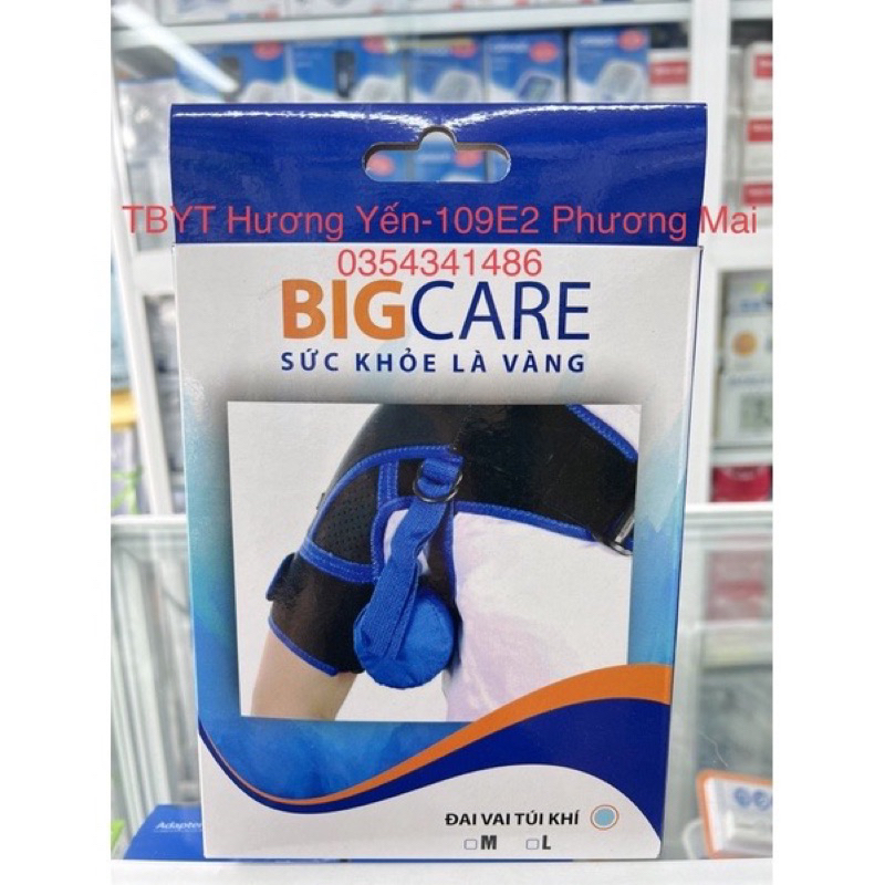 Đai vai có túi khí kẹp nách - Hàng chính hãng BigCare