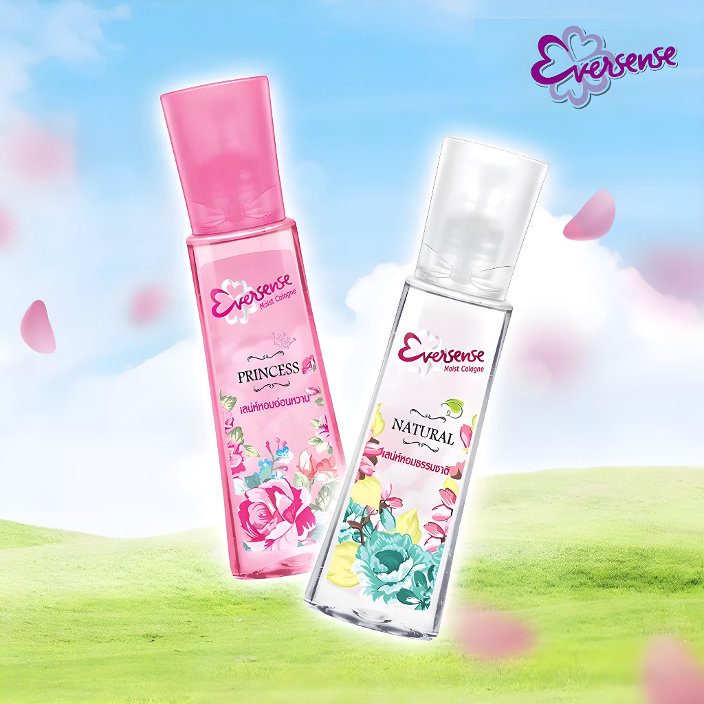 Xịt Thơm Nước Hoa Thái Lan Eversense Natural Moist Cologne 90ml