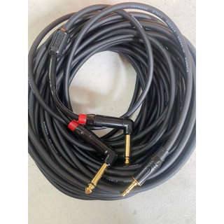 Dây tín hiệu đầu 3.5 ra 2 đầu 6ly cong chất lượng dài 5-10-15m