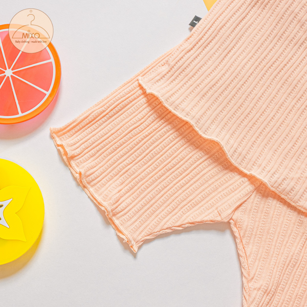 Bộ quần áo cho bé gái MIXOBABY bộ bé gái 2 dây mùa hè chất cotton mát mẻ mặc nhà, bé từ 0-5 tuổi 9-20kg