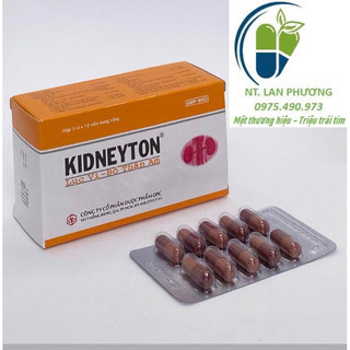 Bổ thận. kidneyton. hộp 50 viên nang.