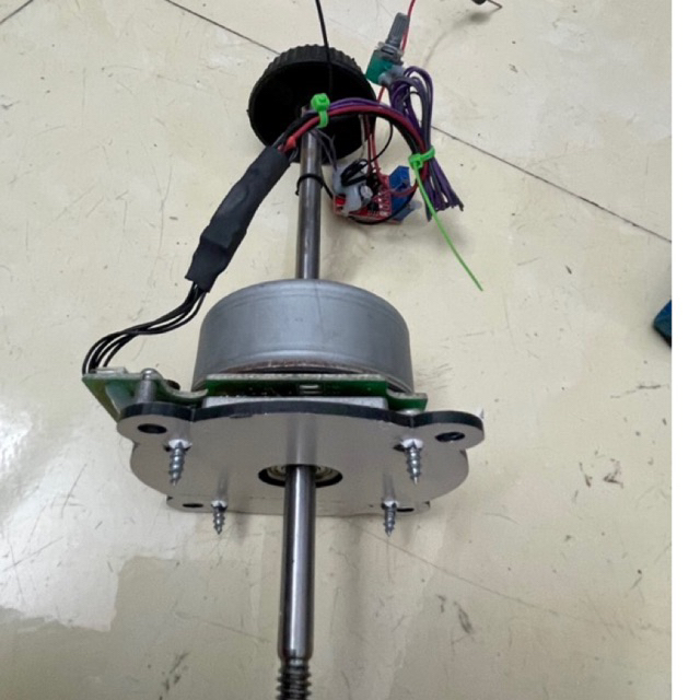 motor bldc không chổi than 12-24v (21.6w) trục 8mm- tặng tấm pad gắn khung quạt