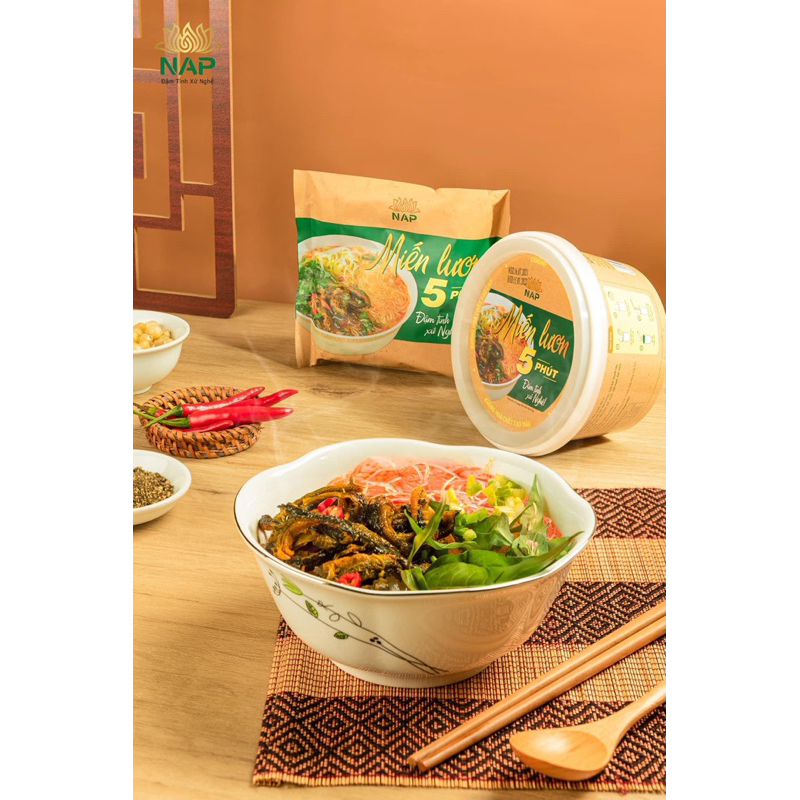 MIẾN LƯƠN ĂN LIỀN 5 PHÚT