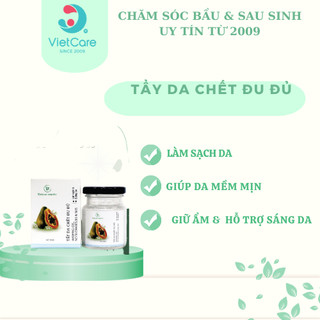 Tẩy da chết đu đủ VIETCARE/sạch da, sáng mịn/ bảo vệ da khỏi tác nhân gây hại/