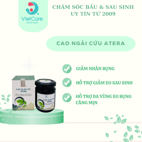 Cao ngải cứu Atera Vietcare/giảm nhăn/ săn bụng/