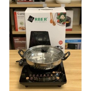 Bếp từ Aber kèm nồi lẩu thương hiệu Đức