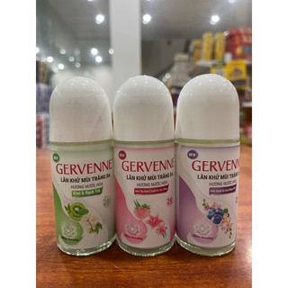 Lăn khử mùi trắng da Gervenne lyly hồng 50ml