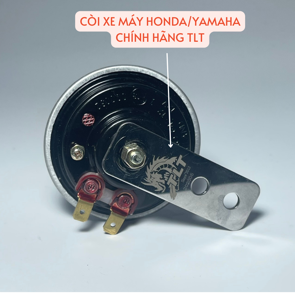 Còi đĩa,còi xe máy TLT chính hãng âm lượng 110DB độ bền cao sản xuất tại Thái Lan bảo hành 12 tháng