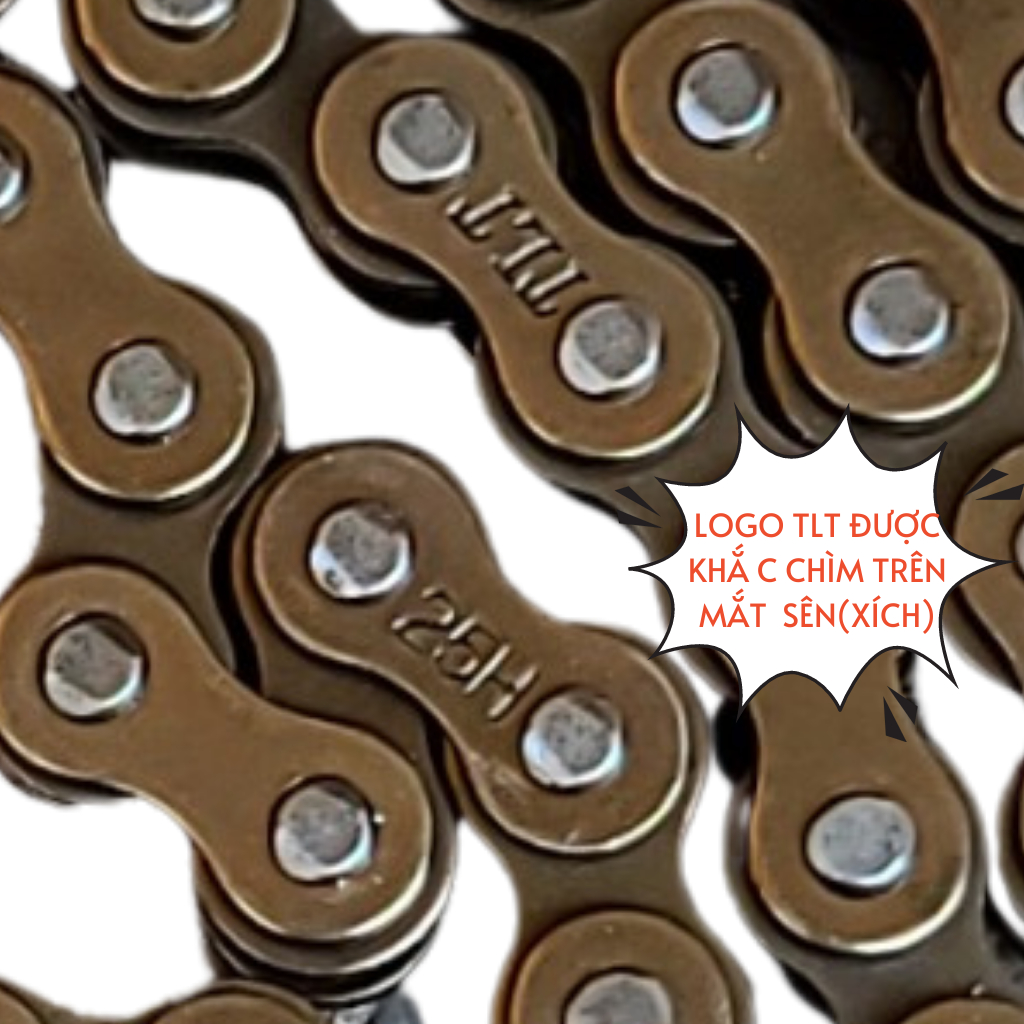 Sên cam,xích cam TLT chính hãng dành cho các loại xe HONDA/YAMAHA công nghệ Thái Lan bảo hành 12 tháng