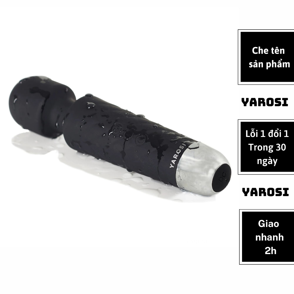 Dụng cụ Massage vai gáy 20 chế độ 8 tần số rung, kèm dây sạc đầu USB - YAROSI