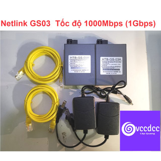 Cặp converter quang netlink htb gs03 đầu a & b 1000mbps - nguồn lớn