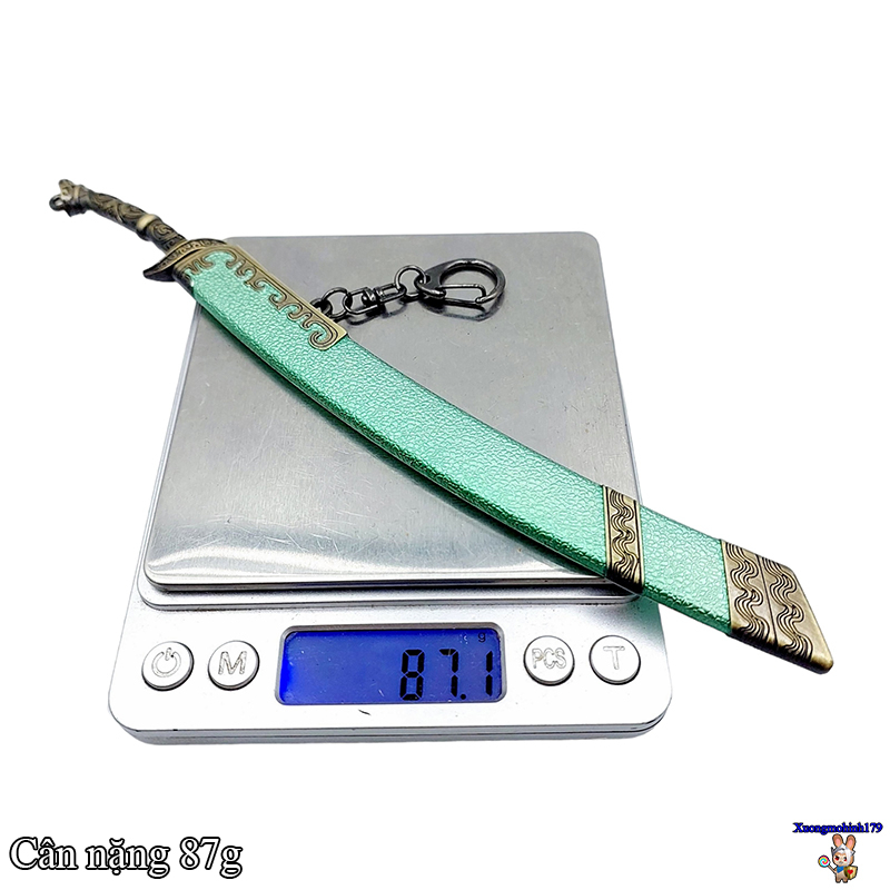 Mô hình sưu tầm phim Hữu Phỉ Chu Phỉ Phá Tuyết đao kim loại 22cm