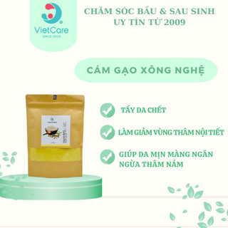 Cám gạo xông nghệ VIETCARE/tẩy da chết, mờ thâm sạm da/