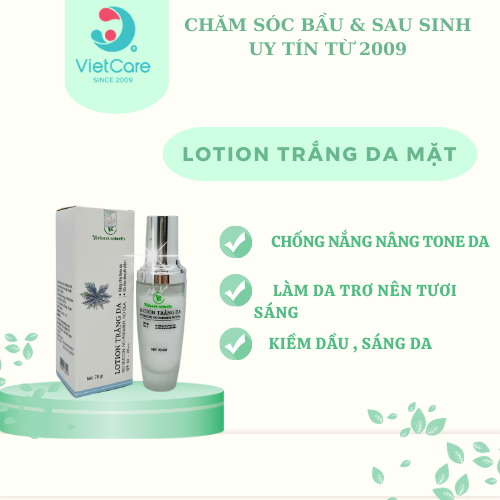 Lotion trắng da /sáng da, chống nắng/ kiềm dầu/