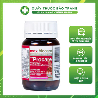 PM Procare Vitamin tổng hợp cho bà bầu - Lọ 30 viên