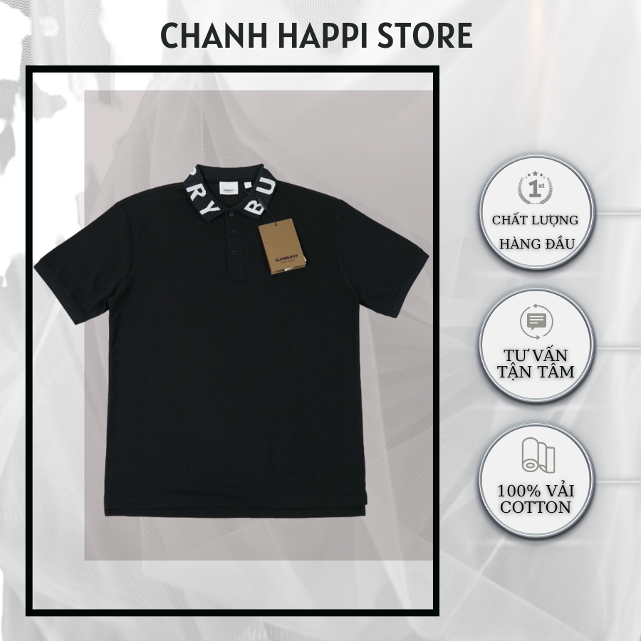 ÁO THUN POLO BURBERRY INTARSIA , ÁO POLO BBR NAM NỮ UNISEX