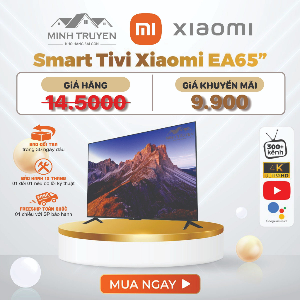 Smart TIVI XIAOMI 65 inch EA65 2022 Series