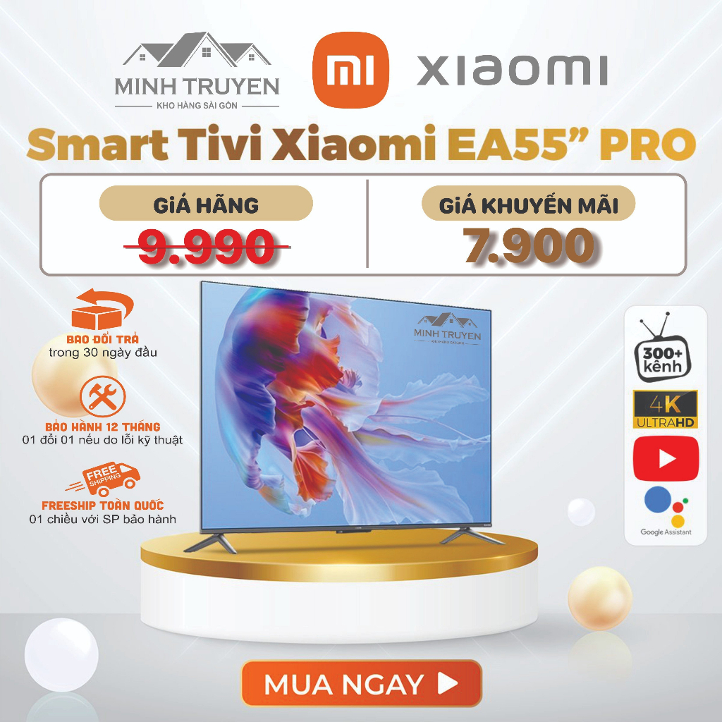 Smart TIVI XIAOMI 55 inch EA55 PRO 2022