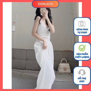 Áo Bra ren lạnh Hà.n Khoét Lưng 2 Dây, Áo Lót Nữ Nâng Ngực [Có Mút Ngực] - DENLACO SHOP