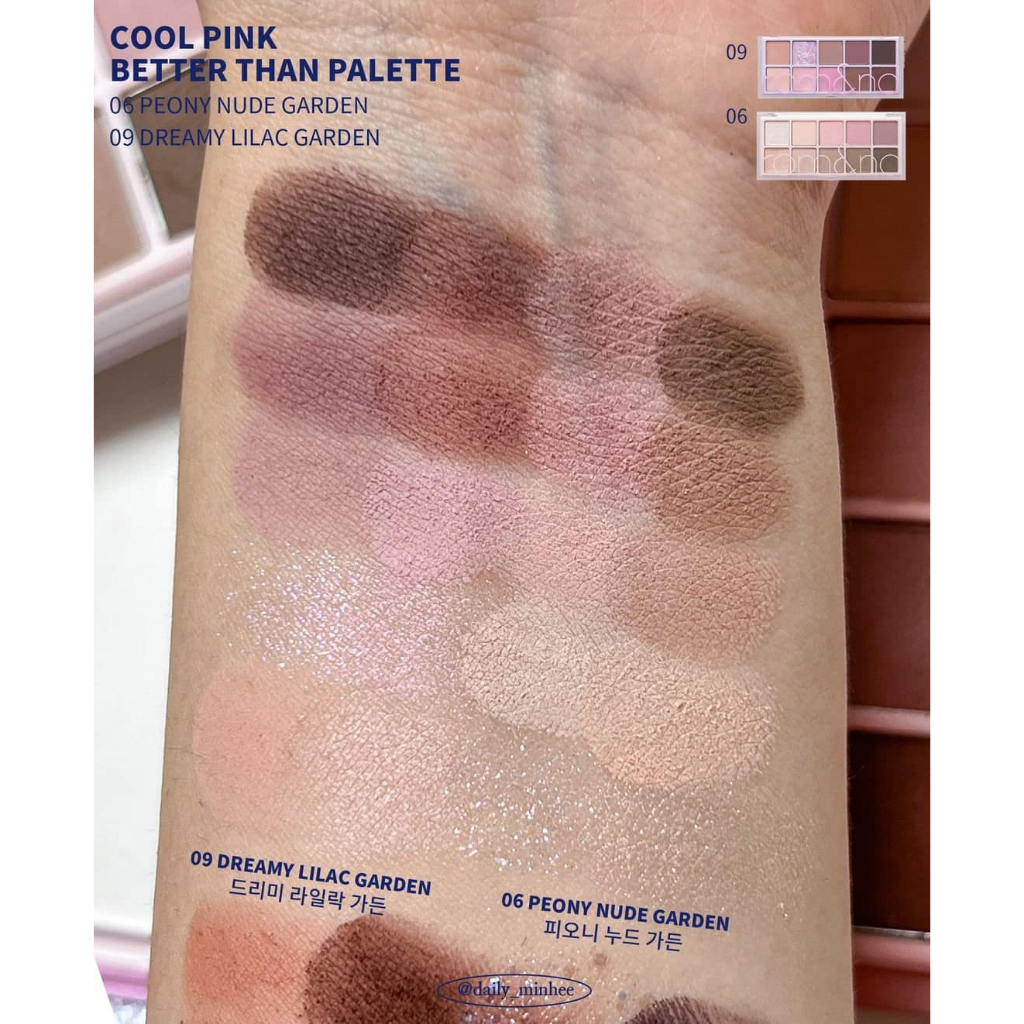 Bảng phấn mắt 10 ô Romand Better Than Eye Palette