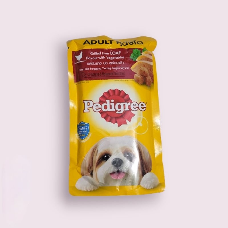 Pate thức ăn mềm cho chó con, Chó lớn Pedigree Gói 130g- Toàn Cat shop