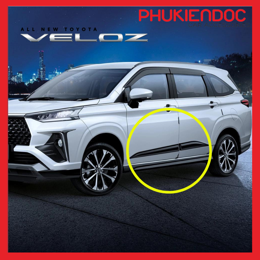 Ốp hông Toyota Veloz Avanza mẫu Thái Lan