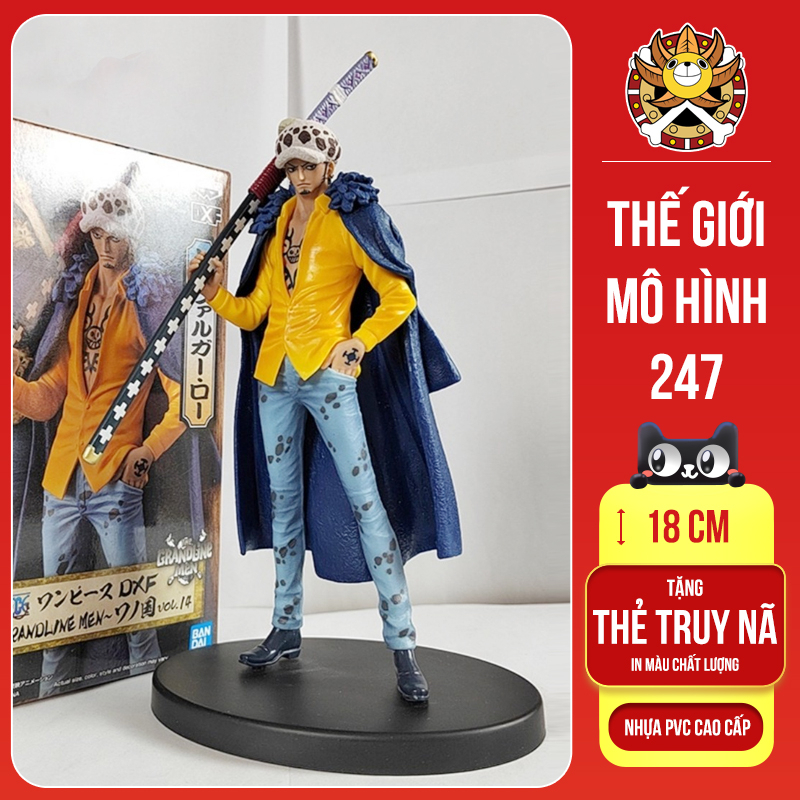 Mô hình nhân vật Law Wano Quốc cao 30cm - Mô hình Figure One Piece