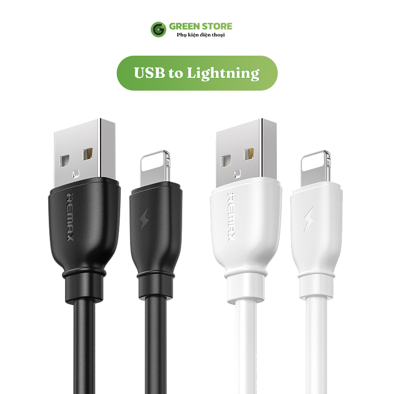 Cáp Sạc Nhanh, Cáp Sạc Remax RC 138 Dây Sạc Nhanh 2.4A Chiều Dài 1m Hàng Chính Hãng