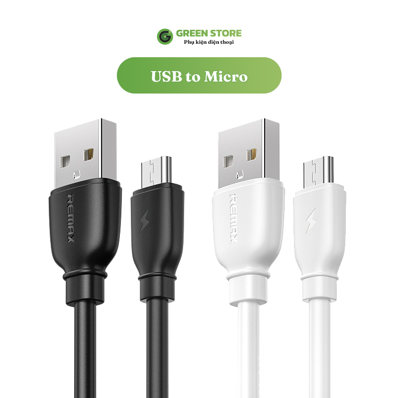 Cáp Sạc Nhanh, Cáp Sạc Remax RC 138 Dây Sạc Nhanh 2.4A Chiều Dài 1m Hàng Chính Hãng