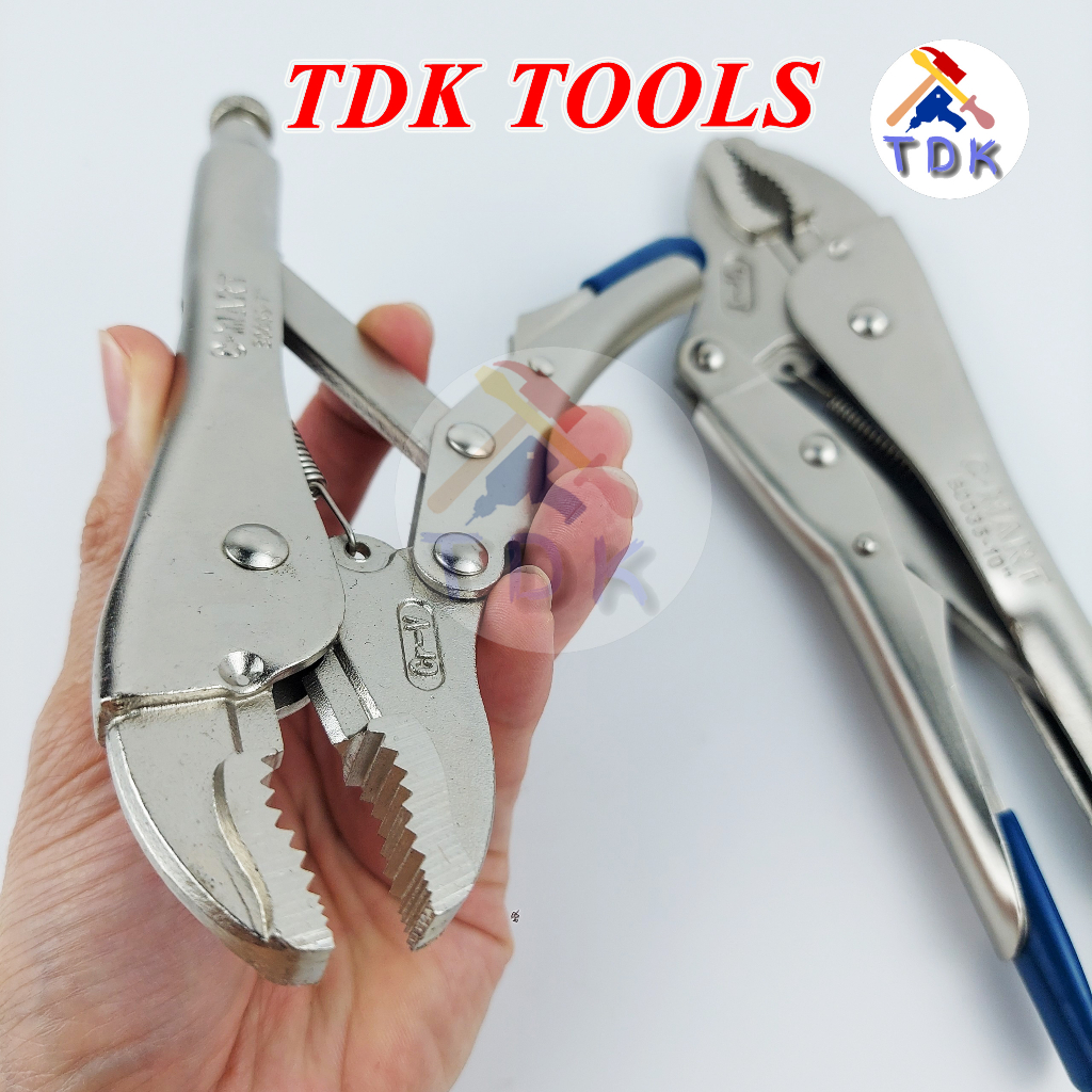 Kìm bấm chết 7"/175mm 10"/250mm C-Mart B0035, kìm chết miệng cong thép CR-V