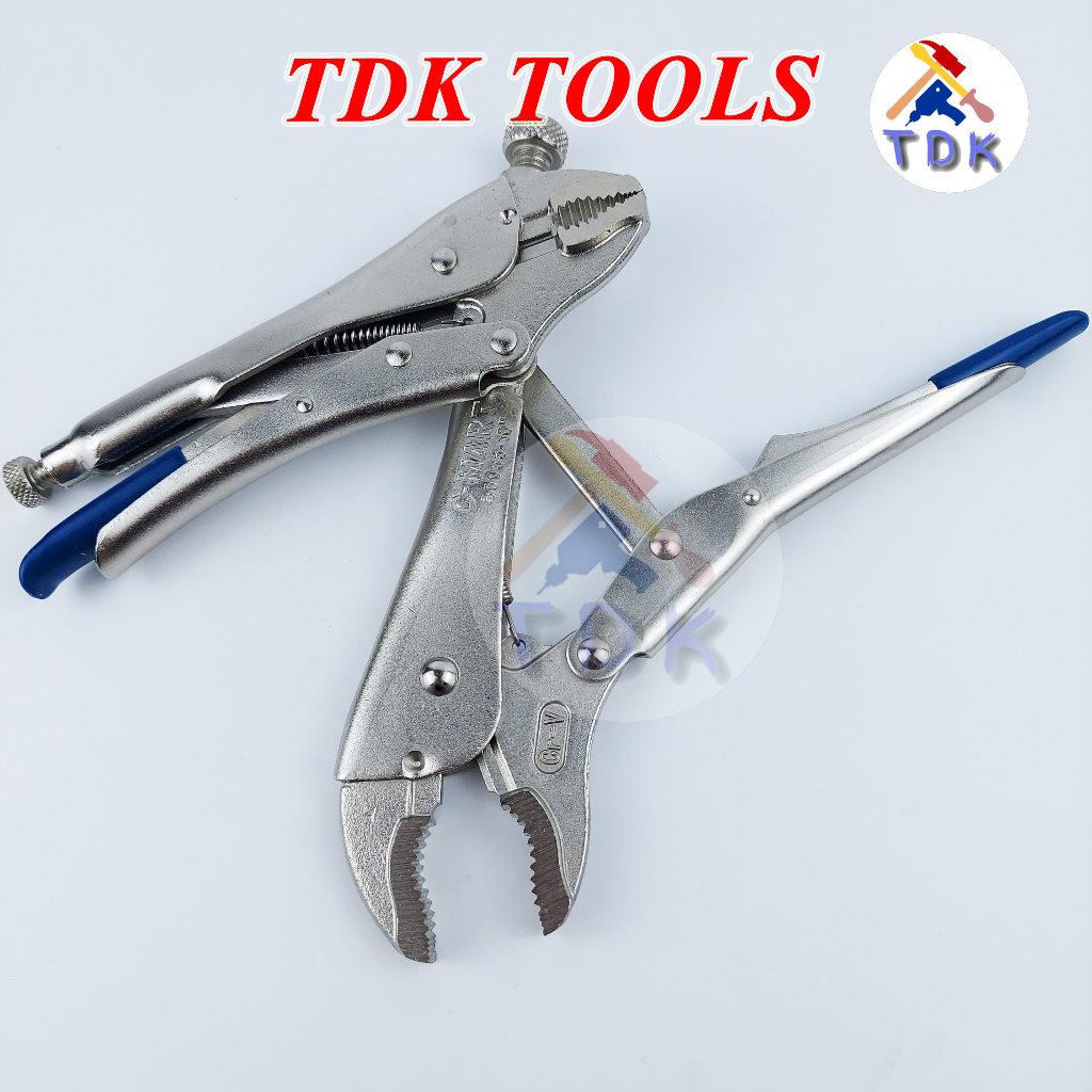 Kìm bấm chết 7"/175mm 10"/250mm C-Mart B0035, kìm chết miệng cong thép CR-V