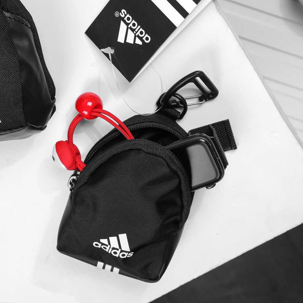 Móc Khóa Adidas Dạng Balo Túi Trống Mini Siêu Cute