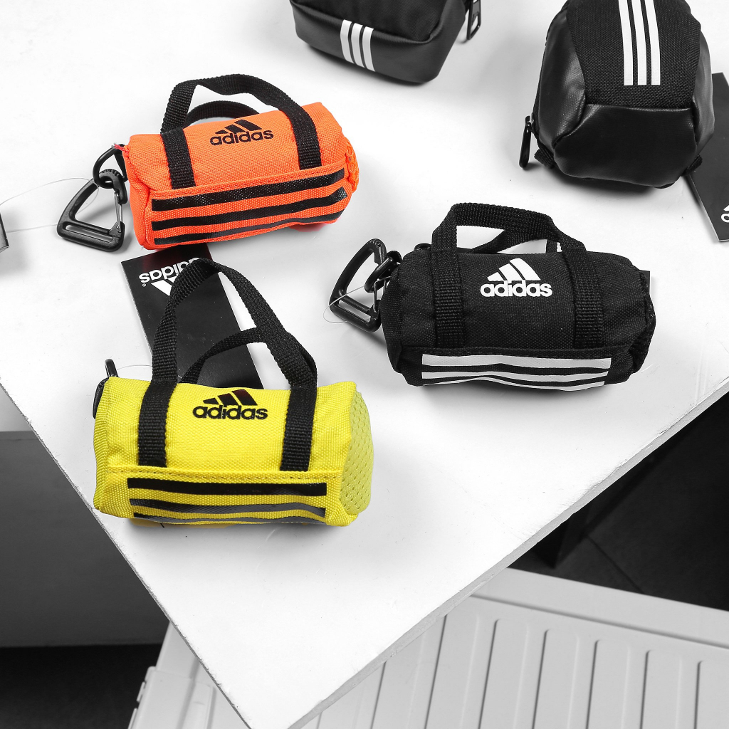 Móc Khóa Adidas Dạng Balo Túi Trống Mini Siêu Cute