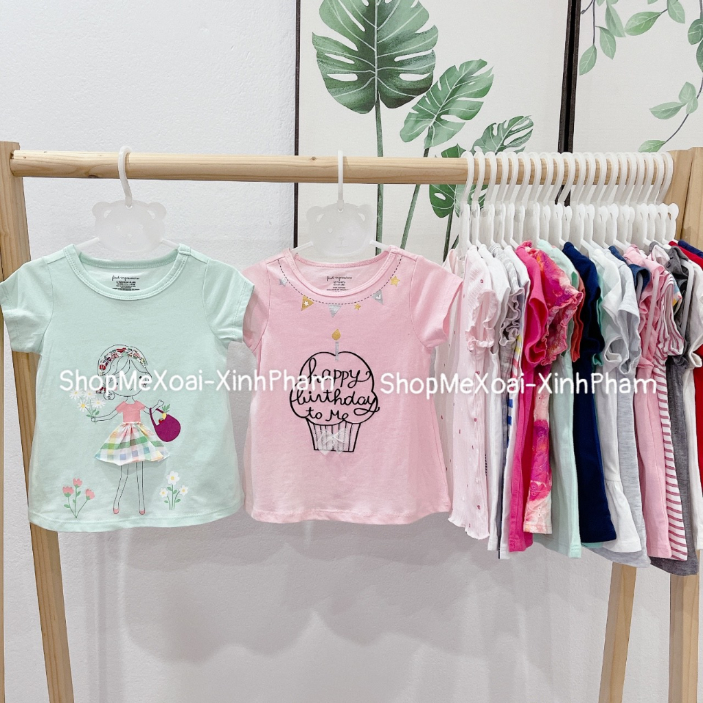 [Size 3-6M 5-7kg ] Áo phông First im..pression xuất dư dòng cao cấp cho bé trai/gái