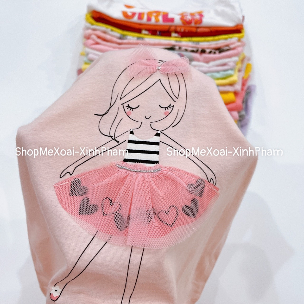 [Size 3-6M 5-7kg ] Áo phông First im..pression xuất dư dòng cao cấp cho bé trai/gái