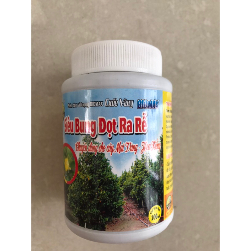 Phân bón biomax siêu bung đọt ra rễ chuyên cây mai vàng hoa kiểng###