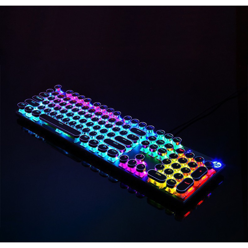 Bàng phím cơ HP GK400Y LED  USB-chính hãnh