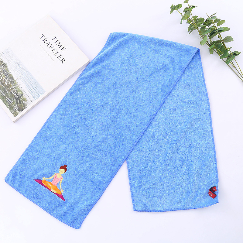 Khăn cô gái Yoga LULY SPORT hăn lau mồ hôi tập Yoga ,thấm hút nhanh, kích thước 110cm x 25cm