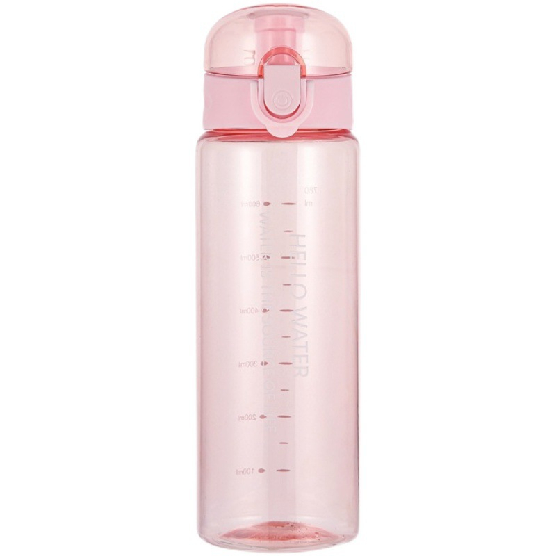 Bình Đựng Nước Nhựa Thể Thao LULY SPORT, Bình nước Cute Dễ Thương 780ml