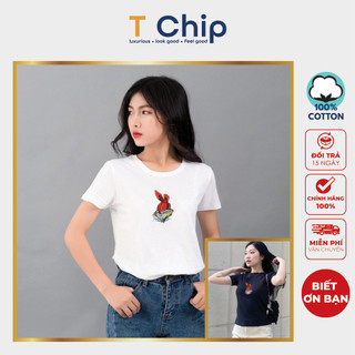 Áo Thun Baby Tee BBTH093 dáng dài vải cotton cao cấp co giãn 4 chiều, dày dặn thoáng mát in hình babytee des