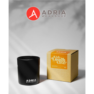 Nến thơm Cao Cấp Adria Workshop Live Laugh Love Dung Tích 8.8oz