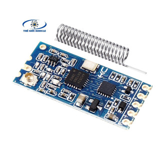 Mạch thu phát rf uart 433mhz hc-12 si4463 khoảng cách 1km